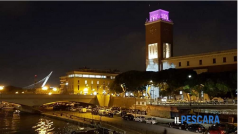 Giornata del Ricordo 2021 - AIFVS Pescara, Paolo D'Onofrio - Pescara Torre Civica Illuminata
